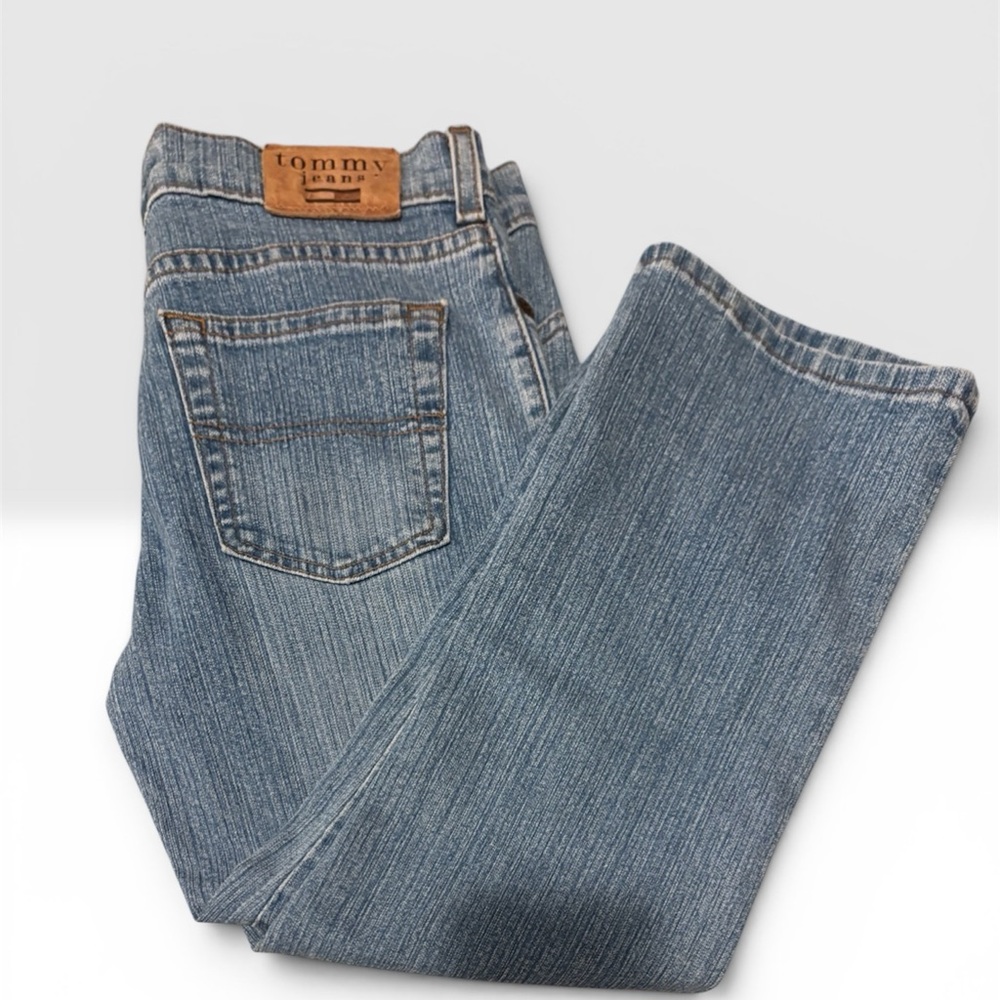Vintage Tommy Hilfiger Cropped Straight Leg Jeans
